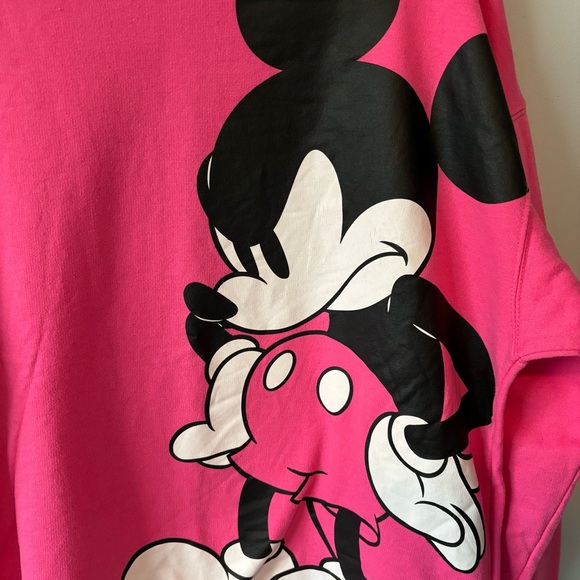 Disney - Pink Mickey Mouse Sweatshirt - Picture 2 of 7